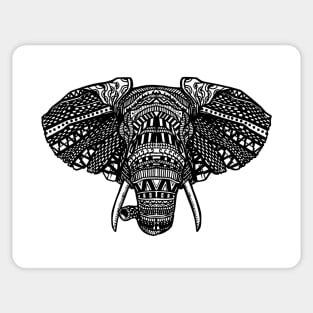 Spiritual elephant meditation Sticker